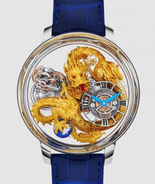 Jacob & Co. ASTRONOMIA ART DRAGON CLARITY Watch Replica AT120.60.DR.UB.CBALA Jacob and Co Watch Price